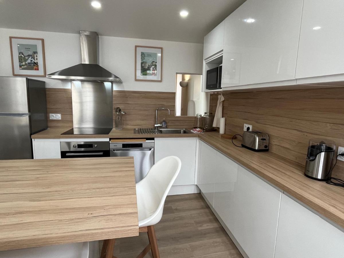 Bella, Joli Appt Renove Dans Le Bourg Apartment Ouistreham Ngoại thất bức ảnh